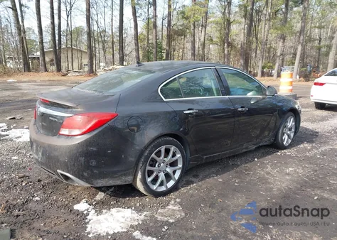 2012 Buick Regal Gs z USA, uszkodzony, nr VIN 2G4GV5GV5C9176742